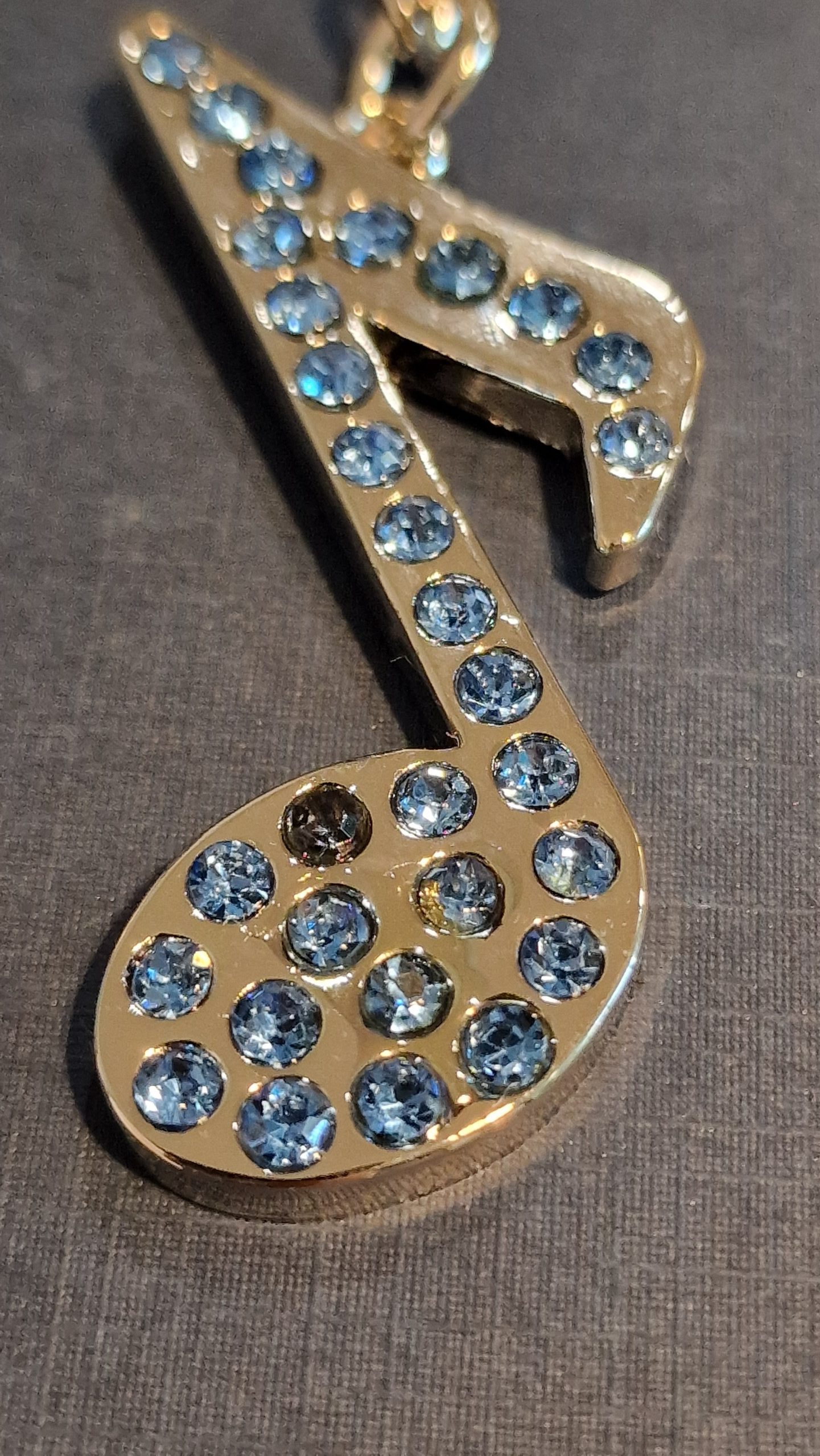Portachiavi croma e strass - Outlet