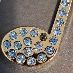 Portachiavi croma e strass - Outlet
