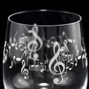 Set 6 Bicchieri Musica